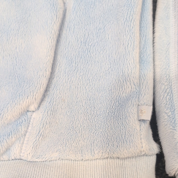 Athleta Girl Sky Blue Soft Crewneck Sweatshirt, L 12 - Picture 5 of 7